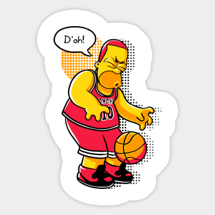 Slam D'oh Sticker